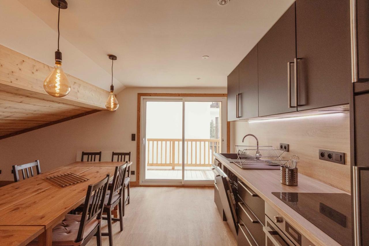 Montgenèvre Le Chenaillet, Duplex Au Pied Des Pistes Et Spa מראה חיצוני תמונה