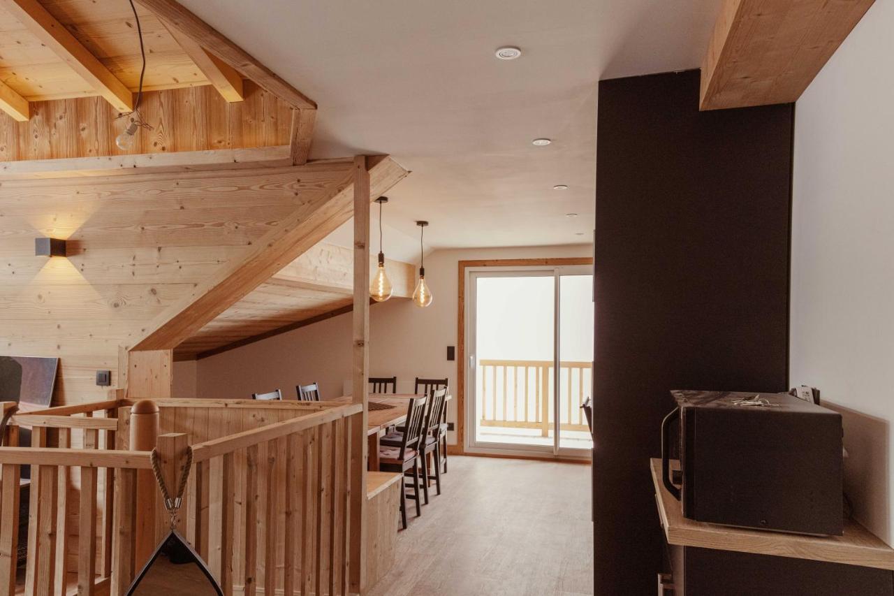Montgenèvre Le Chenaillet, Duplex Au Pied Des Pistes Et Spa מראה חיצוני תמונה